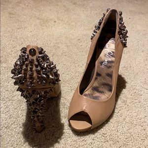 Sam Edelman tan heels